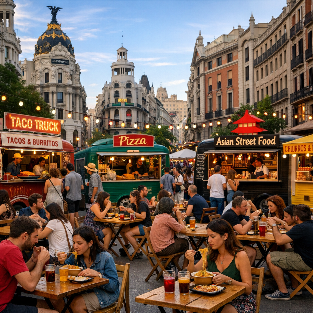 Exploring Madrid’s Culinary Scene: New Openings and Food Truck Delights